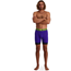 Mons Royale Alushousut Hold 'em Shorty Boxer M Ultra Blue