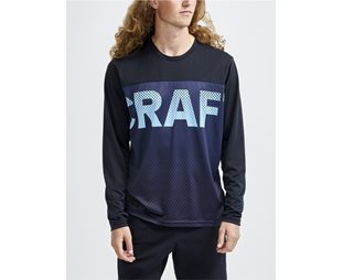 Craft Sykkeltrøye Core Offroad Xt Ls Jersey Black-Blaze