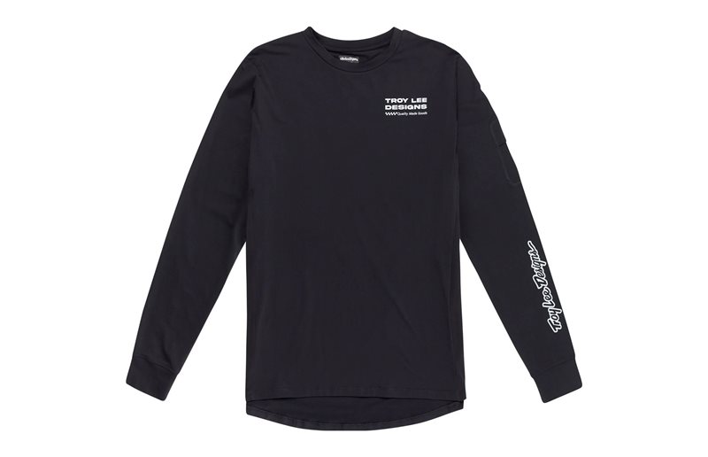 Cykeltröja Troy Lee Designs Ruckus Long Sleeve Ride Tee Carbon