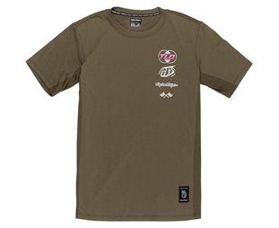 Cykeltröja Troy Lee Designs Skyline Short Sleeve Ride Tee Caper