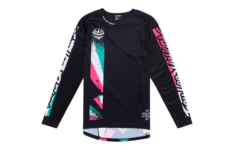 Cykeltröja Troy Lee Designs Sprint Jersey Black