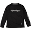 Pyöräilypaita Troy Lee Designs Youth Skyline Ride Long Sleeve Tee Black