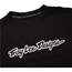 Pyöräilypaita Troy Lee Designs Youth Skyline Ride Long Sleeve Tee Black