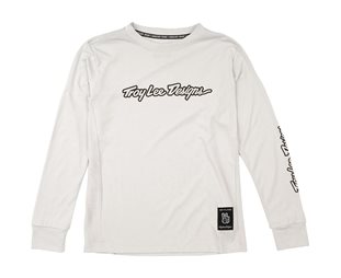 Sykkeltrøye Troy Lee Designs Youth Skyline Ride Long Sleeve Tee Mist
