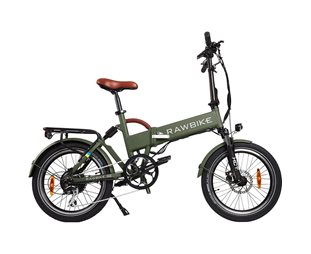 Rawbike Elcykel City Camo Green