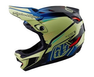 Cykelhjälm Troy Lee Designs D4 Composite Helmet Mips Glo Yellow