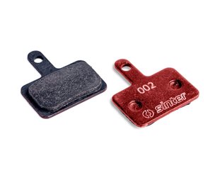Skivbromsbelägg Sinter Disc Brake Pad Type 002 Shimano B Standard Red