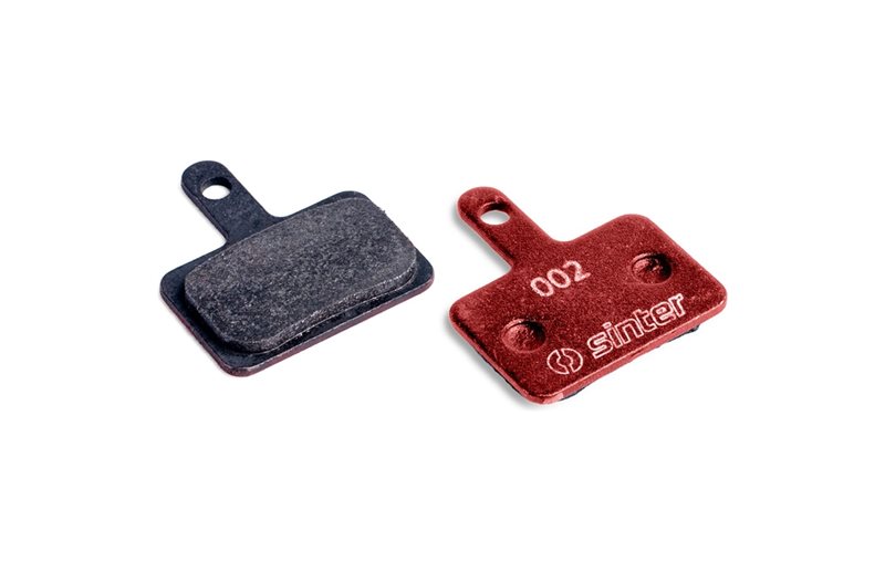 Skivbromsbelägg Sinter Disc Brake Pad Type 002 Shimano B Standard Red