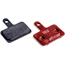 Skivbromsbelägg Sinter Disc Brake Pad Type 002 Shimano B Standard Red