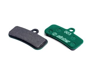 Skivbromsbelägg Sinter Disc Brake Pad Type 003 Shimano D Race Green
