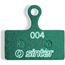 Skivbromsbelägg Sinter Disc Brake Pad Type 004 Shimano G Race Green