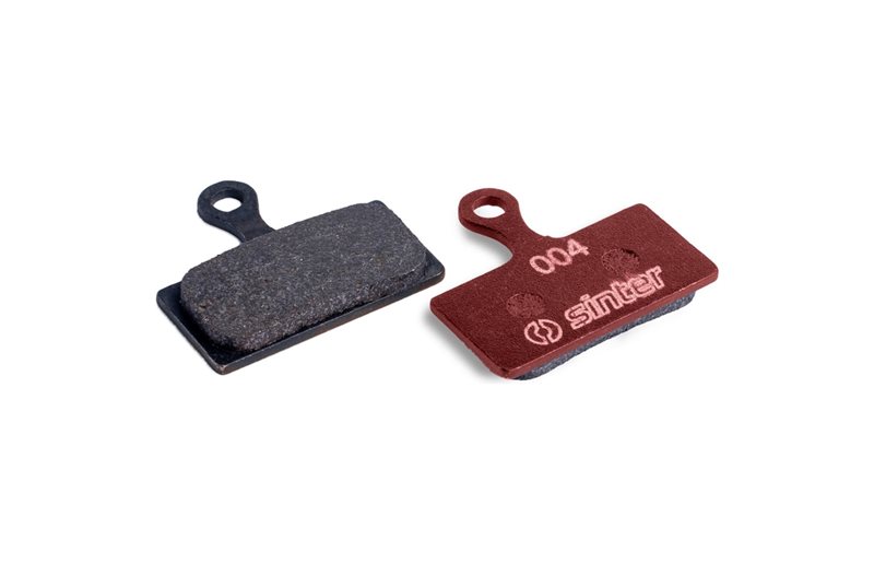 Skivbromsbelägg Sinter Disc Brake Pad Type 004 Shimano G Standard Red