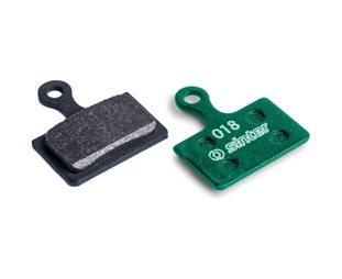 Skivebrems klosser Sinter Disc Brake Pad Type 018 Shimano K Race Green