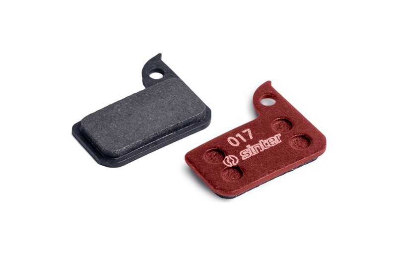 Skivbromsbelägg Sinter Disc Brake Pad Type 017 SRAM Standard Red