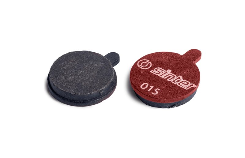 Skivbromsbelägg Sinter Disc Brake Pad Type 015 Zoom Standard Red