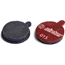 Skivbromsbelägg Sinter Disc Brake Pad Type 015 Zoom Standard Red