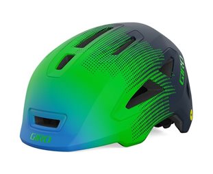 Cykelhjälm Giro Scamp II Mat Blue Green Towers