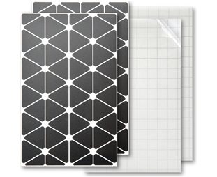 Luxshield Reflekterende Klistremerker-Triangles Black