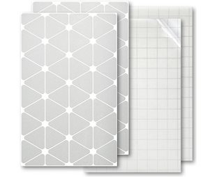 Luxshield Reflekterende Klistremerker-Triangles Silver
