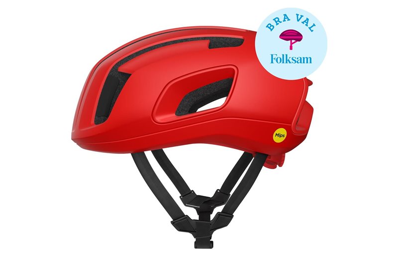 Cykelhjälm POC Cytal MIPS Prismane Red Matt