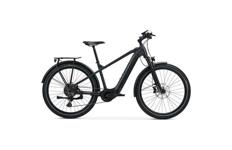 El-hybridcykel Made Larix Elite Gent Sparking Black Matt