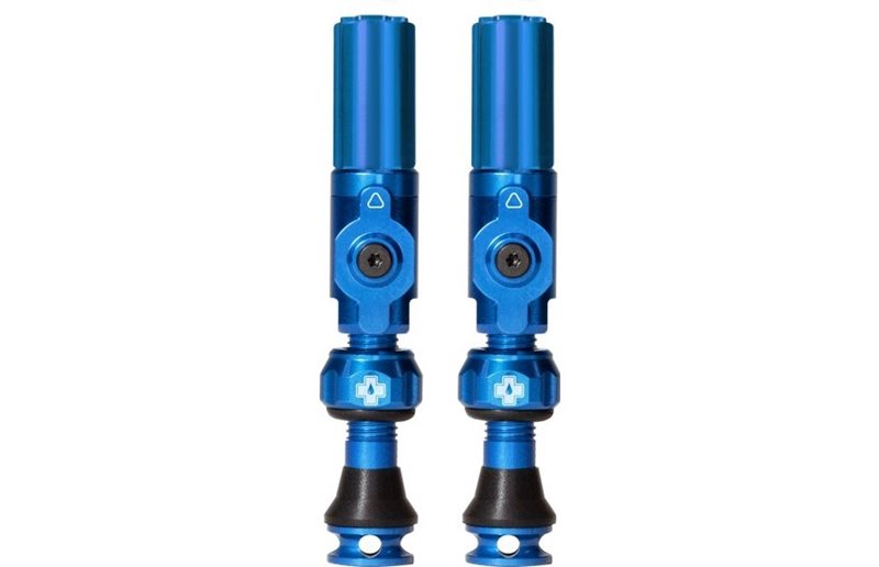 Tubelessventil MUC-OFF Big Bore Hybrid 30mm Blue