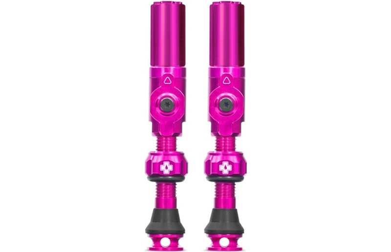 Tubeless venttiilipari Muc-Off Big Bore Hybrid - Schrader 35mm Pinkki