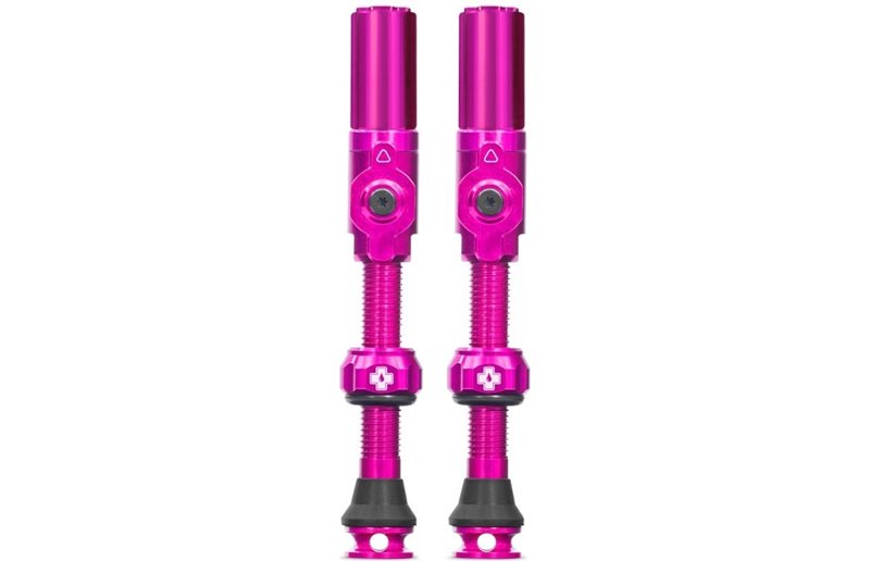 Tubelessventil MUC-OFF Big Bore Hybrid 45mm Pink