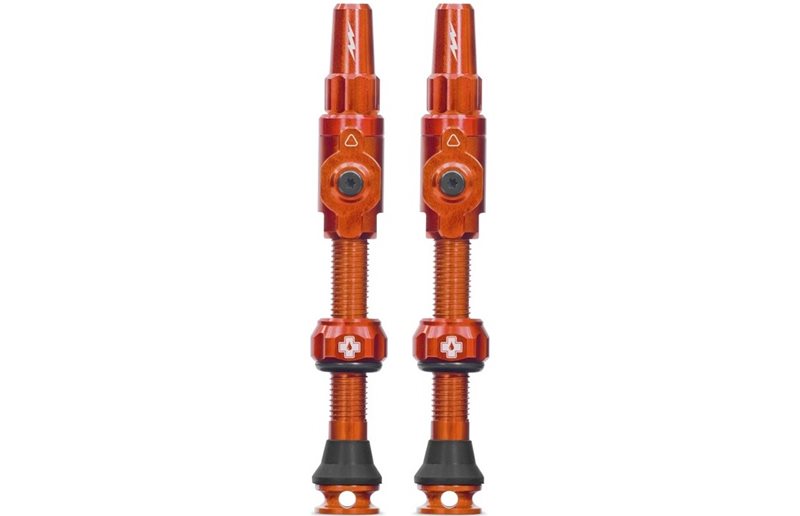 Tubelessventil MUC-OFF Big Bore Lite 45mm Orange