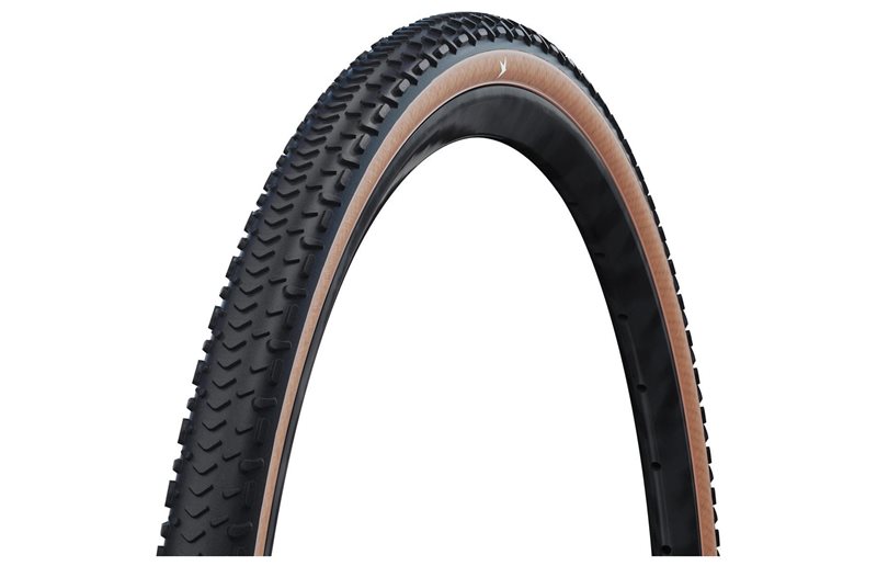 Cykeldäck Schwalbe G-ONE RX Pro V-Guard Evolution Folding Black/Brown
