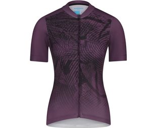 Pyöräilypaita Shimano W's Veloce S.S. Jersey Dam Brown