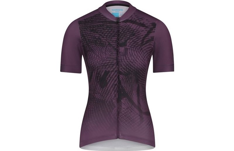 Cykeltröja Shimano W's Veloce S.S. Jersey Dam Brown