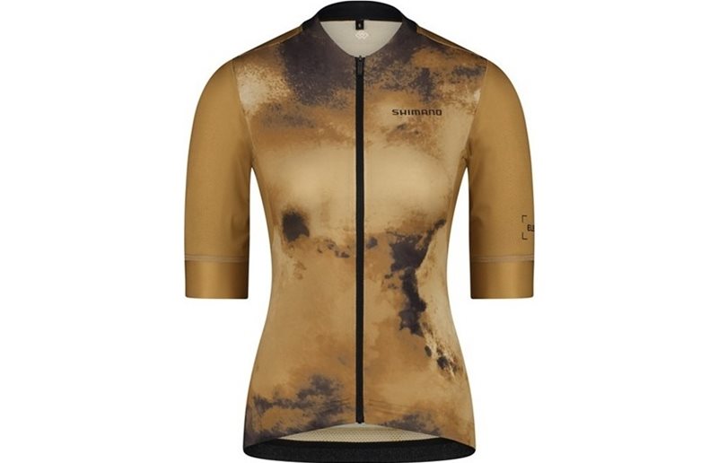 Cykeltröja Shimano W's S-Phyre Leggera S.S.Jersey Dam Brown