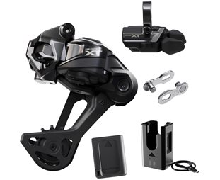 Oppgraderingssett Shimano Deore XT Di2 Upgarde Kit SGS Clamp M8250