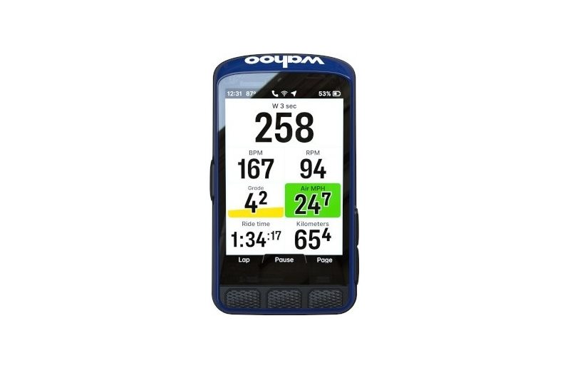 Wahoo ELEMNT ACE Accessory Trim Blue