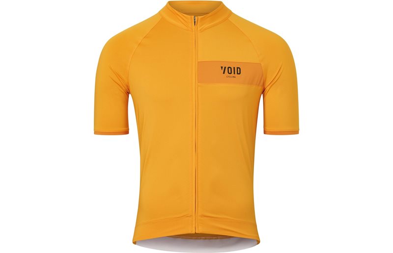Cykeltröja Void Core SS Jersey Herr Kortärmad Gul
