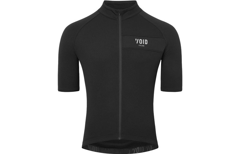 Pyöräilypaita Void Merino Jersey SS Men Black