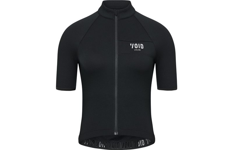 Pyöräilypaita Void Merino Jersey SS Women Black