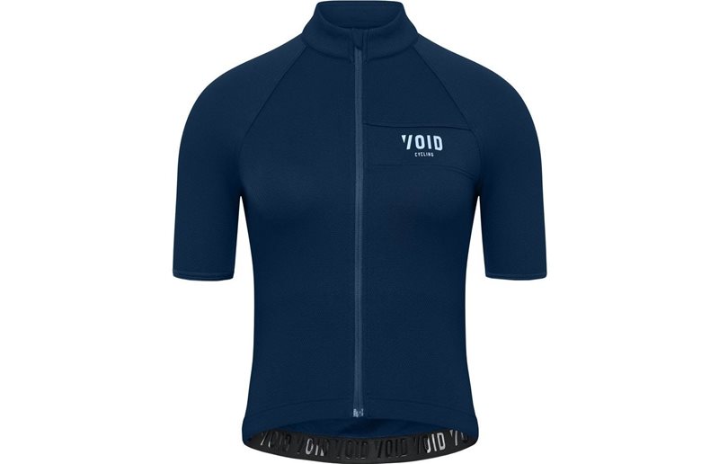 Pyöräilypaita Void Merino Jersey SS Women Dark Blue