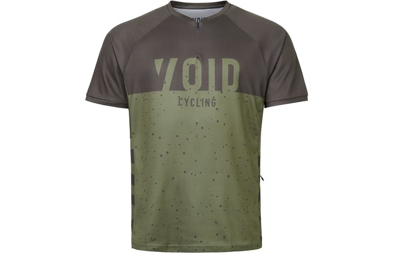 Cykeltrøje Void MTB Rock Jersey SS Unisex Dark Khaki
