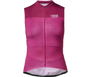 Cykeltröja Void Platinum Jersey Sleeveless Women Dark Fuchsia