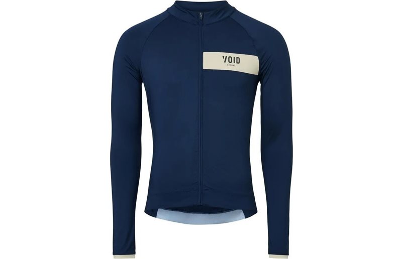 Cykeltröja Void Core LS Jersey Herr Långärmad Mörkblå