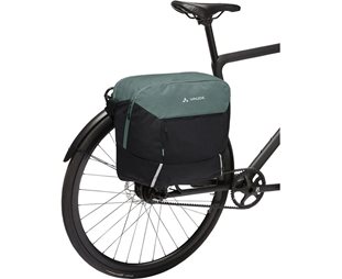 Cykelväska Vaude Cycle Messenger Bag L Black/Dusty Forest