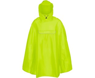 Cykelponcho Vaude Valdipino Poncho Neon Yellow Unisex