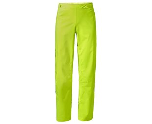 Vaude Cykelbukser Moab Rain Pants Herre Neon Gul