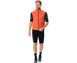 Cykelväst Vaude Air IIi Vest Herr Glowing Red