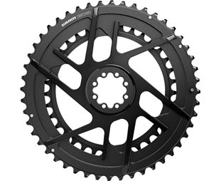 Krankdrev SRAM Rival E1 Chainrings 2x Black