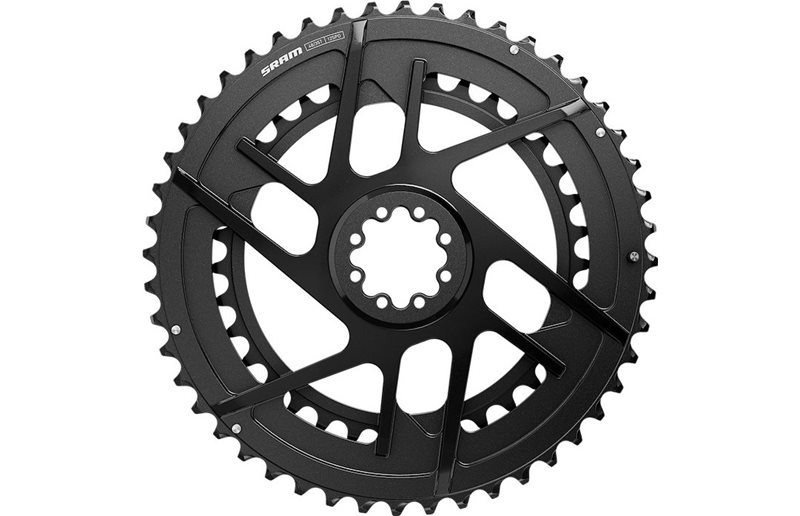 Forgirk SRAM Rival E1 Chainrings 2x Black