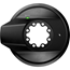 Wattmåler SRAM Force AXS E1 Spider Threadmount
