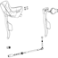 SRAM Rival AXS E1 Left ED Brake Lever Assembly (Paddle & Elec Pod)
